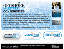 Tablet Screenshot of offshoremariculture.com